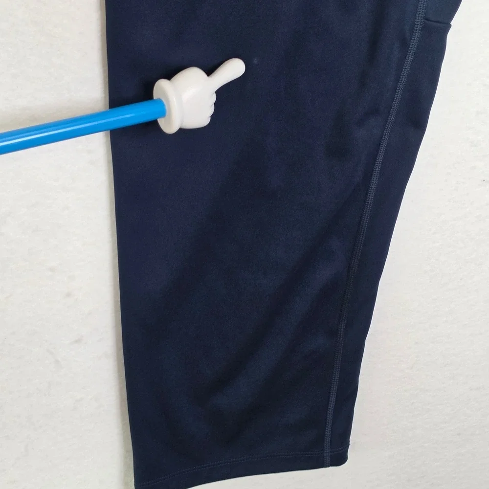 Nike Mens Size Large Navy‎ Dri Fit Training Pants Athletic Gym Workout